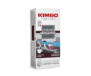 KIMBO intenso - 100 Capsules Compatibles avec les Machines Nespresso®* - Intensité 12 -