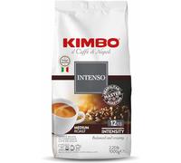 Kimbo Intenso Café en Grains - 6 × 1 kg - Mélange Arabica/Robusta Torréfaction Moyenne - Café Italien Intense et Aromatique pour Espresso Moka