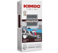 Kimbo Intenso Napoletano Capsules Caffè Nespresso® Original®, 720 | Miscela Decisa e Corposa, Intensità 12/13, Tostatura Scura, 72 Pack da 10 Capsule