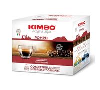 CAFÉ KIMBO POMPEI - Box 100 CAPSULES COMPATIBLES NESPRESSO 5.4g