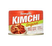 Kimchi en Conserve de Sempio (Original, 160g) - Chou Napa coréen authentique en conserve. Végétalien, Non-OGM