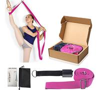 KimDaro Étireur de jambe, flexibilité de porte et d'étirement de jambe - Idéal pour le ballet, la danse, la gymnastique ou tout autre sport, équipement d'étirement de qualité supérieure (rose)
