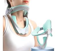 KimDaro Support de nuque réglable à 360 ° pour correction de la posture, étirement doux de la nuque - Correction orthopédique pour correction de la posture avant - Soulagement de la pression cervicale