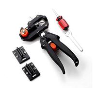 kimeo Greff'Master|Kit d’Outils de Greffage 3-en-1 Ciseaux de Jardinage à greffer - Outil de Taille et de greffage pour Branches