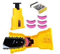 kimeo-s Affût’PRO - Affûteur de tronçonneuse ultra-rapide, précision instantanée Affûteur de tronçonneuse professionnel avec aiguiser, outil de précision pour bûcherons