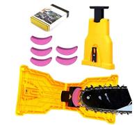 kimeo-s Affût’PRO-Affûteur de tronçonneuse ultra-rapide,précision instantanée Affûteur de tronçonneuse professionnel avec aiguiser,outil de précision pour bûcherons,Professionnel Bûcherons