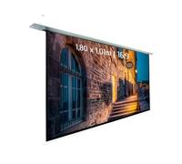 Ecran de projection motorisé encastrable 1,80x1,01m 16:9 Wi-Fi