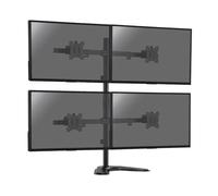 SUPPORTS DE BUREAU SUR PIED - KIMEX - Support de bureau pour 4 écrans moniteurs PC 17""- 32"" - 015-1154 - Noir