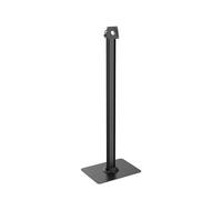 KIMEX - Support Tablette - Montage au Sol - Fonction inclinable/Rotatif - Noir - 091-4102