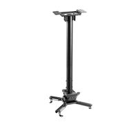 Support plafond vidéoprojecteur, Hauteur 60-90cm, Noir