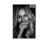 KIMEYT Helene Fischer Poster vintage sur toile Décoration murale pour salon, chambre à coucher 30 x 45 cm