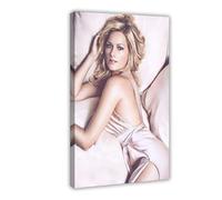 KIMEYT Helene Fischer Poster vintage sur toile pour décoration de chambre à coucher, bureau, chambre, cadeau 20 x 30 cm