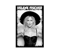 KIMEYT Helene Fischer Poster vintage sur toile pour décoration de chambre à coucher, bureau, chambre, cadeau 40 x 60 cm