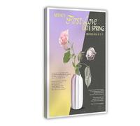 KIMEYT Mitski-kunstdruk Poster sur toile First Love Late Spring - Décoration pour chambre à coucher, bureau, chambre - Cadeau - 30 x 45 cm