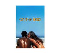 KIMEYT Poster du film Cité de Dieu (8) - Décoration de chambre à coucher, bureau, chambre - Cadeau - 60 x 90 cm