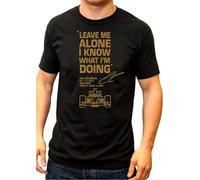Kimi Raikkonen Leave Me Alone I Know What I'm Doing Mens Tshirt Black M