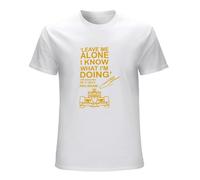 Kimi Raikkonen Leave Me Alone I Know What I'm Doing Mens Tshirt Size XXL