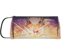 Kimi Sac À Stylo Portable À Double Bouche, Porte-Monnaie, Trousse À Maquillage, Papeterie Pour Les Écoles, Les Étudiants, Les Bureaux, Pochette À Stylo 8,46 X 4,3 Pouces