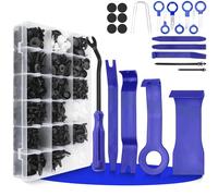 KIMIGO 720PCS Outils Demontage Garniture Auto,Clips De Fixation De Voiture Universels Pour Habillage De Porte, Pinces, Parechocs, Outil Démontage Outils Pour Garnitures Panneaux Auto