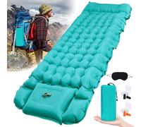 KIMIGO Matelas Camping autogonflant,Matelas de Camping Auto-Gonflable,Portable Matelas Gonflable,Matelas Gonflable avec Pompe à Pied,Tapis de Couchage Camp,pour Voyages,Tente,Plage(200 * 70cm)