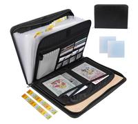 KIMIGO Trieur 13 Compartiments A4,Extensible Pochettes pour Documents,Dossiers de Fichiers Accordéon Organiseur,Rangement Papier Administratif,A4 Porte-Documents pour Chèques Factures Reçus Billets