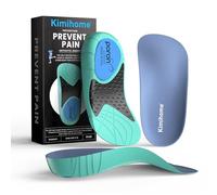 Kimihome Inserts pour fasciite plantaire pour douleur au talon - Coussinets orthopédiques pour pieds plats, éperons calcanéens et tendinite d'Achille.