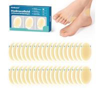 Kimihome Lot de 20 bandages hydrocolloïdes en gel pour pieds, résistants à l'eau et respirants pour la prévention et la récupération