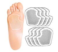 Kimihome Lot de 8 pièces de coussinets en gel pour danseuse 4 paires pour protéger et soulager les douleurs métatarsiennes, sésamoïdes, boules de pieds