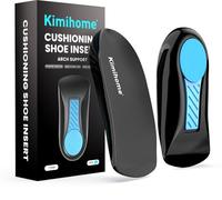 Kimihome Plantar Fasciitis Relief Insoles - 3/4 antidérapant et inserts pour chaussures de soutien, éperon de talon et tendinite d'Achille - Femmes 36-40/Hommes 39-41