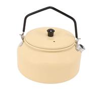KIMISS 0,9 L de Camping Léger - Colure de Camping de qualité Alimentaire Portable de qualité Alimentaire en Aluminium pour Extérieur, Randonnée, Pique-Nique et Bouillonnement d'eau, café et œufs