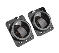 KIMISS 1 paire DC 12V Aile de Voiture LED Feu de Signalisation, Feu de Gabarit Latéral à Faisceau Jaune de Gauche et de Droite avec une Durée de vie de 50000 heures pour JK