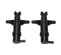 KIMISS 1 Paire de Jet de Buse de Lave-phare Gauche Droite 61677038415, 61677038416 Buse de Lavage de Phares ABS Jet de Liquide de Lave-phare pour Série 5 E60