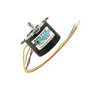 KIMISS 1 Pièces AC220V Moteur Miniature à Couple élevé à Basse Vitesse avec Rotation CW/CCW (10 tours)