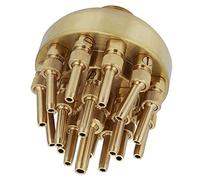 KIMISS 1 Pouce Buse de Fontaine Réglable à 3 Niveaux DN25 - Sprinkler de Paysage pour étangs de Jardin et Décor de Paysage Aquatique