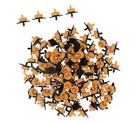 KIMISS 100pcs 2L Émetteur d'égouttement de Compensation pour Le Tuyau 4/7 - Système d'irrigation à Goutte à Goutte Efficace pour Les Plantes de Jardin, Les Serres et Les Pépinières