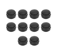 KIMISS 10Pcs Bouchon à Vis de Purge de Frein 222101 Bouchon de Graisse de Purge Bouchon de Raccord de Graisse en Caoutchouc Bouchon de Couvercle de Mamelon Noir pour Voiture Moto