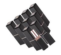 KIMISS 10pcs DIY Cosmetic Redistick Teuges Vides pour Le Rouge à Lèvres Fait Maison - Rénits de Rouge à Lèvres Rechargeables, Idéal pour Une Utilisation Personnelle et Salon