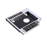 KIMISS 12.7mm Aluminium Sata, Disque Dur Baie Caddy iMac Caddy pour HDD Ssd Boîtier Interne Ssd Sata Optique DVD Adaptateur Ordinateur Portable