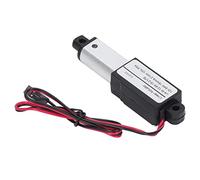 KIMISS 12v Actionneur électrique - Machinerie Agricole de l'Actionneur de Mouvement, Force 64n, Aluminium et ABS, Imperméable, Conception Compacte (21 mm)