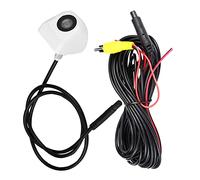 KIMISS 12V DC Objectif Grand Angle 170 ° Caméra de Recul de Voiture,Caméra de Surveillance pour Le Stationnement en Marche arrière(Blanc)