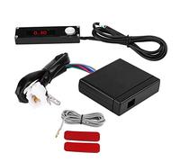 KIMISS 12V Voiture Affichage Numérique Universel Turbo Minuterie Turbine Protection Dispositif Retardateur Retardateur Délai (Lumière Rouge)