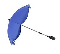 KIMISS 14in Parasol de Poussette Universelle avec Protection UV - Parapluie de Poussette pour bébé Réglable pour l'ombre du Soleil et Usage Extérieur (Bleu Saphir (Colle Argent))
