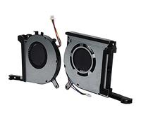 KIMISS 1660Ti Gpu Ventilateur A15 Gpu Ventilateur en Alliage D'aluminium 2 Pcs Ordinateur Portable CPU Gpu Ventilateurs De Refroidissement Remplacement pour Tuf Fx505Ge