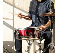 KIMISS 2 Paires de Baguettes de Jazz en Bois d'érable 5A/5B pour Kit de Batterie - Accessoire d'instrument de Musique Essentiel pour les Débutants et la Pratique Quotidienne (Baguettes 5A)