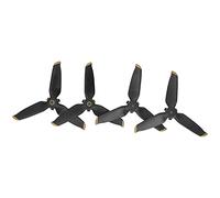 KIMISS 2 Paires de Drones RC Pr Lers, 3 Lames de Remplacement à Dégagement Rapide pour FPV Combo, Conception Légère pour Un Vol Stable (Décor doré)