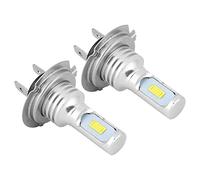 KIMISS 2 Pièces 80W 6000K Universel H7 LED Voiture Antibrouillard Lampe Blanc 12V Haute luminosité Plug and Play pour la Conduite de Voiture en Aluminium Matériel