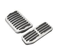 KIMISS 2 Pièces de Remplacement de Couvercle de Pédale d'accélérateur et de Frein de Voiture pour XE XF F-Pace 2015-2021-conception Antidérapante avec Installation Facile