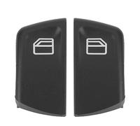 KIMISS 2 pièces gauche droite voiture fenêtre bouton de commutation couvre bouchons pour Vito Viano W639 Sprinter II 906 2003-2013 (noir)