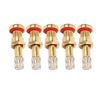 KIMISS 20 Pièces Tige de Valve de Pneu sans Chambre à Air de Camion en Métal Haute dureté Résistant aux Rayures pour Trou de Valve de 9,7 Mm Bus van