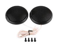 KIMISS 20 W Mini Voiture Tweeter Stéréo Haut-Parleur o Rond Collable Haut-Parleur Automobile Haut-Parleur avec Colle Noir